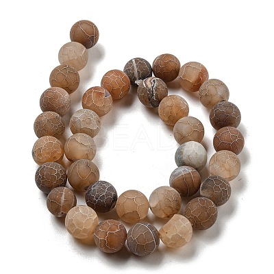 Natural Weathered Agate Beads Strands G-P538-A01-06-1