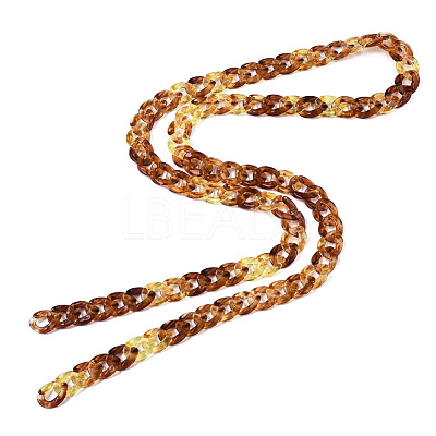 Acrylic Curb Chains SACR-P065-R08-1