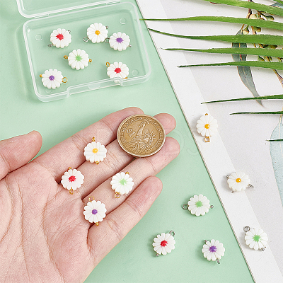 16Pcs Natural Freshwater Shell Pendants PALLOY-PH01720-1
