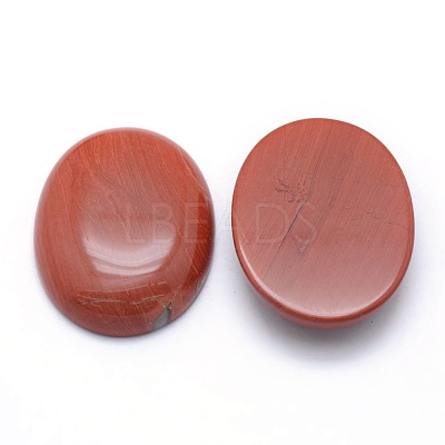 Natural Red Jasper Cabochons G-P393-I18-1