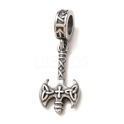Viking 316 Surgical Stainless Steel European Dangle Charms SA-CBA7555-10AS-1