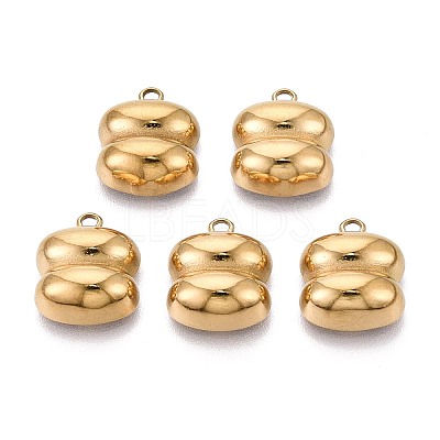 304 Stainless Steel Charms STAS-T072-129G-1