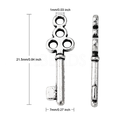 Tibetan Style Alloy Pendants X-LF0220Y-NF-1