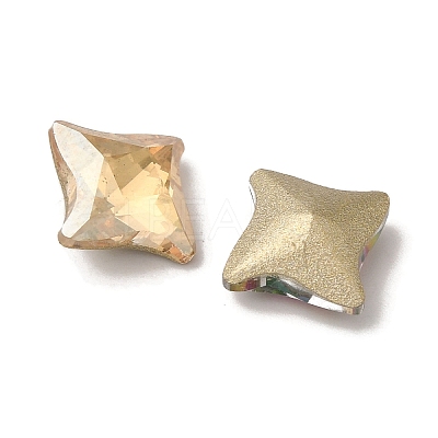 Glass Rhinestone Cabochons RGLA-G023-08A-1