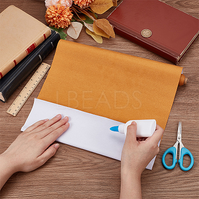 Faux Suede Book Covers DIY-WH0349-138U-1