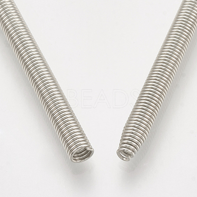 Round Iron French Wire Gimp Wire X-BJEW-T007-03P-NF-1