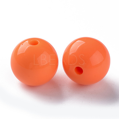 Opaque Acrylic Beads X-MACR-S370-C16mm-A11-1