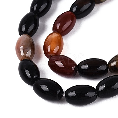 Natural Agate Beads Strands G-N362-18A-01-1