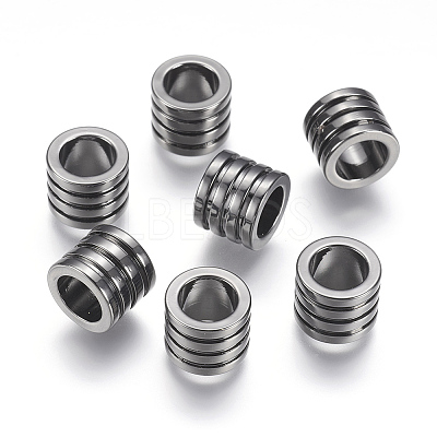 304 Stainless Steel Beads STAS-E144-030B-1