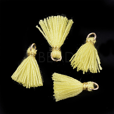 Polycotton(Polyester Cotton) Tassel Pendant Decorations FIND-S281-37-1