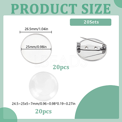 DIY Brooch Making Kits DIY-HY0003-02P-03-1
