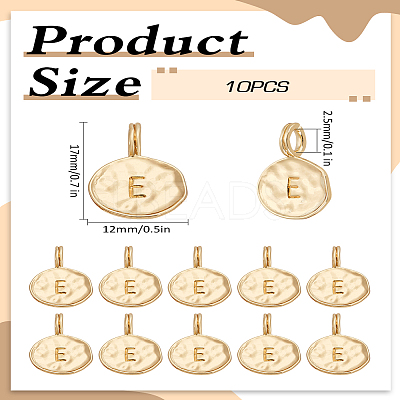 10Pcs Alloy Pendants FIND-LP0003-36E-1