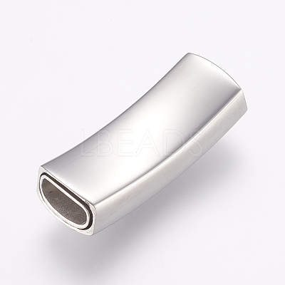 Tarnish Resistant 304 Stainless Steel Magnetic Clasps STAS-G136-01P-1