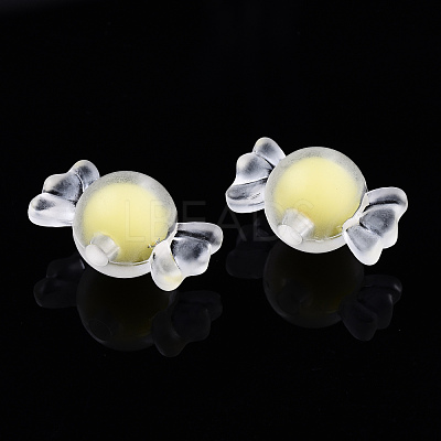 Transparent Acrylic Beads TACR-N011-002A-02-1
