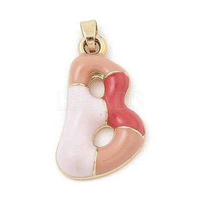 Alloy Enamel Pendants ENAM-S023-01G-B-1