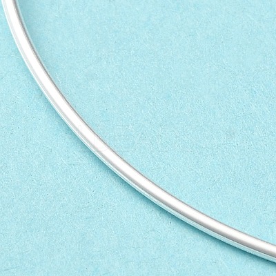925 Sterling Silver Bangles BJEW-G681-01B-S-1