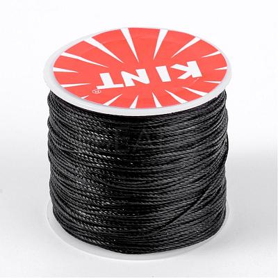 Round Waxed Polyester Cords YC-K002-0.5mm-20-1