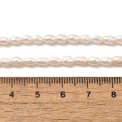 Natural Cultured Freshwater Pearl Beads Strands PEAR-I007-01L-01A-1