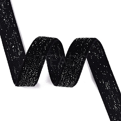 Glitter Sparkle Single Face Velvet Ribbon SRIB-Q023-01A-15-1