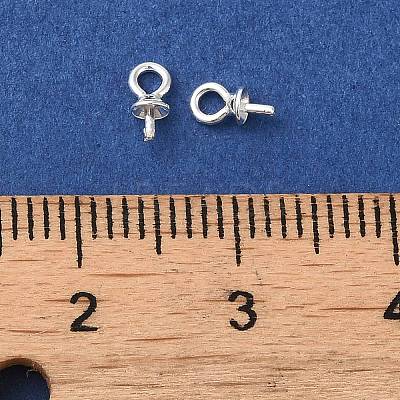 925 Sterling Silver Pendant Bails STER-E050-08S-E-1