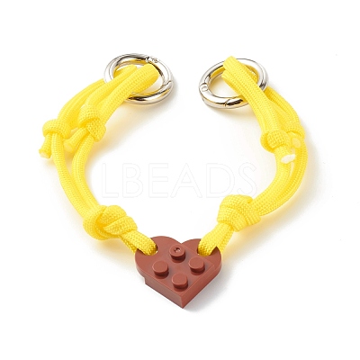 Polyester & Spandex Cord Bracelet Sets BJEW-JB06367-06-1