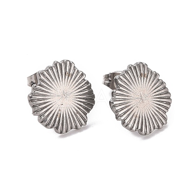 Non-Tarnish 304 Stainless Steel Stud Earring Finding LS-STAS-C059-01P-1