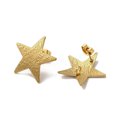 304 Stainless Stud Earring Findings X-STAS-M314-02B-G-1