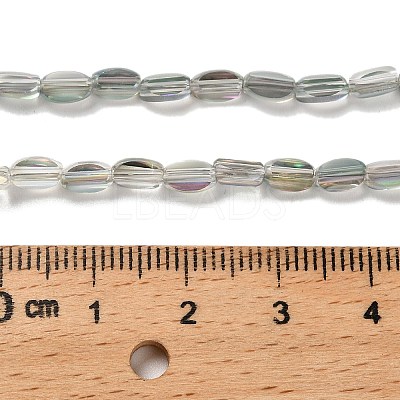 Electroplate Glass Beads Strands EGLA-P064-01A-FR04-1