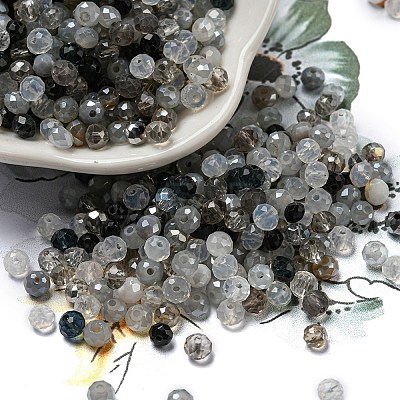 Transparent Glass Beads GLAA-G116-04A-1