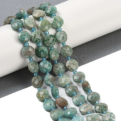 Natural Amazonite Beads Strands G-B094-A18-01-1