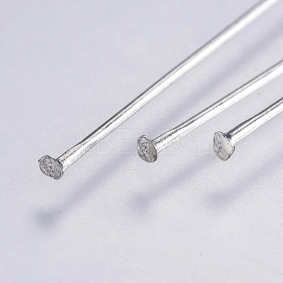 Tarnish Resistant 304 Stainless Steel Flat Head Pins STAS-F146-01P-70mm-1