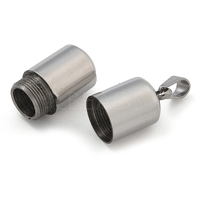 304 Stainless Steel Openable Urn Ashes Pendants LS-STAS-M084-05F-1