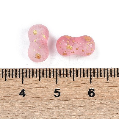 Gradient Color Transparent Acrylic Beads OACR-M023-02F-1