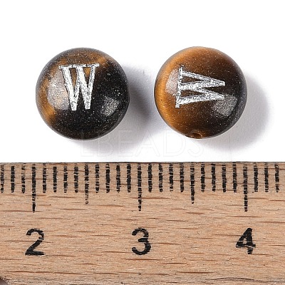 Natural Tiger Eye Beads G-L524-20W-02-1