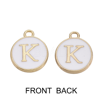 Golden Plated Alloy Charms ENAM-SZ0001-25A-K-1