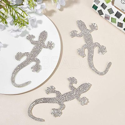 Self Adhesive Glitter Rhinestone Sticker DIY-FG0001-34-1