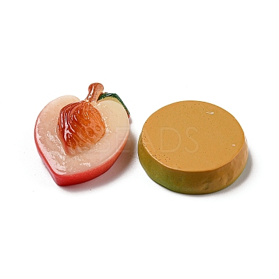 Imitation Fruit Resin Decoden Cabochons CRES-R199-03-1