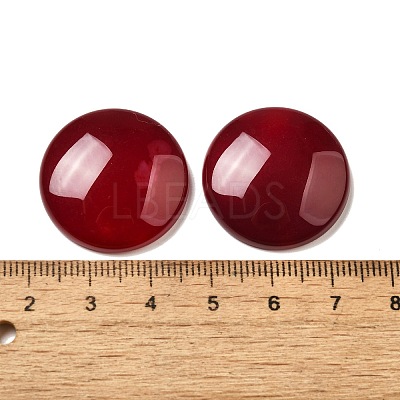 Natural Banded Agate Cabochons G-E492-A-13-1