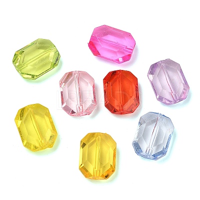 Transparent Acrylic Beads OACR-Z037-03-1