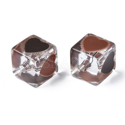 Transparent Acrylic Beads TACR-T004-10A-1
