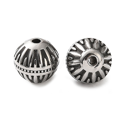 304 Stainless Steel Beads SA-CBA043D-01D-AS-1
