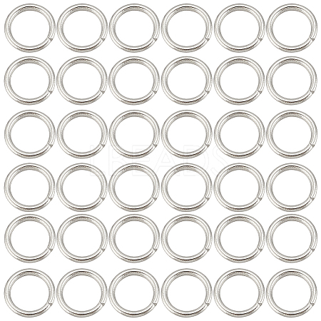 SUNNYCLUE 304 Stainless Steel Jump Rings STAS-SC0006-10B-1