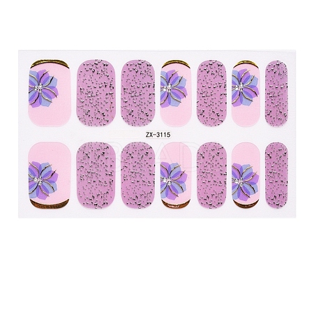 Full Cover Nail Stickers MRMJ-T078-ZX-3115-1