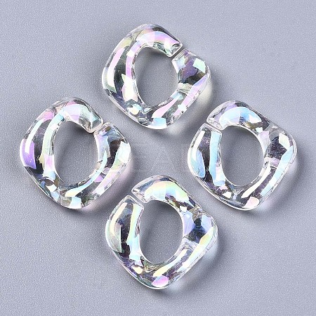 Transparent Acrylic Linkings Rings LS-PACR-N010-037-1