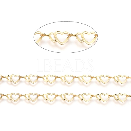 Brass Handmade Link Chains CHC-G006-06G-1