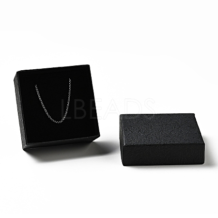 Texture Paper Jewelry Gift Boxes LS-OBOX-G016-C02-B-1