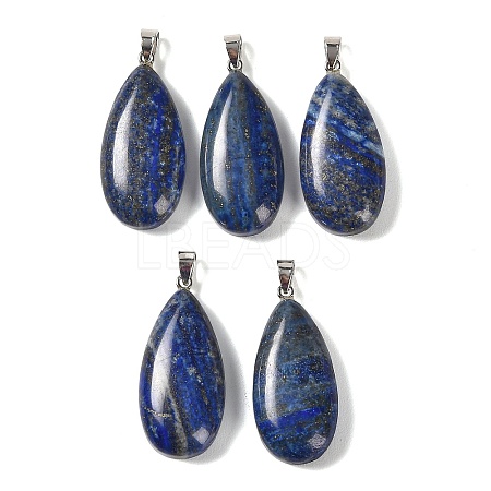 Dyed Natural Lapis Lazuli Pendants GG-CBACB71-02P-08-1