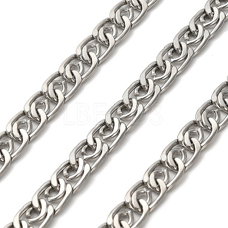 304 Stainless Steel Curb Chains CHS-A016-44P-A-1