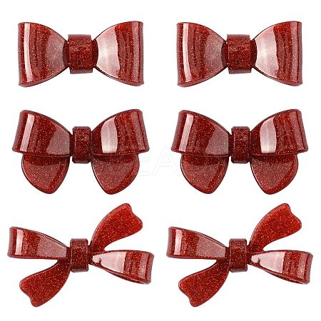 6Pcs 3 Styles Acrylic Cabochons OACR-SZ0002-09-1