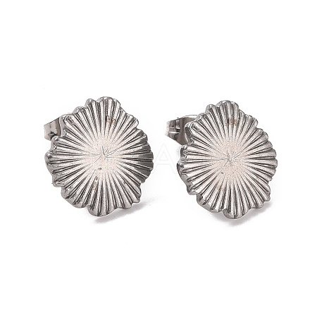 Non-Tarnish 304 Stainless Steel Stud Earring Finding LS-STAS-C059-01P-1